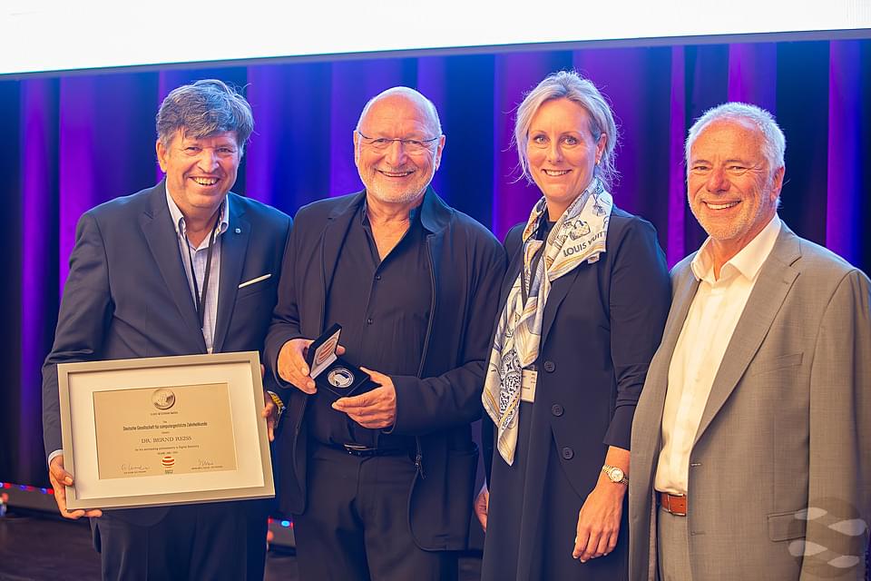 Dr. Bernd Reiss, Träger des KLAUS WIEDHAHN AWARD 