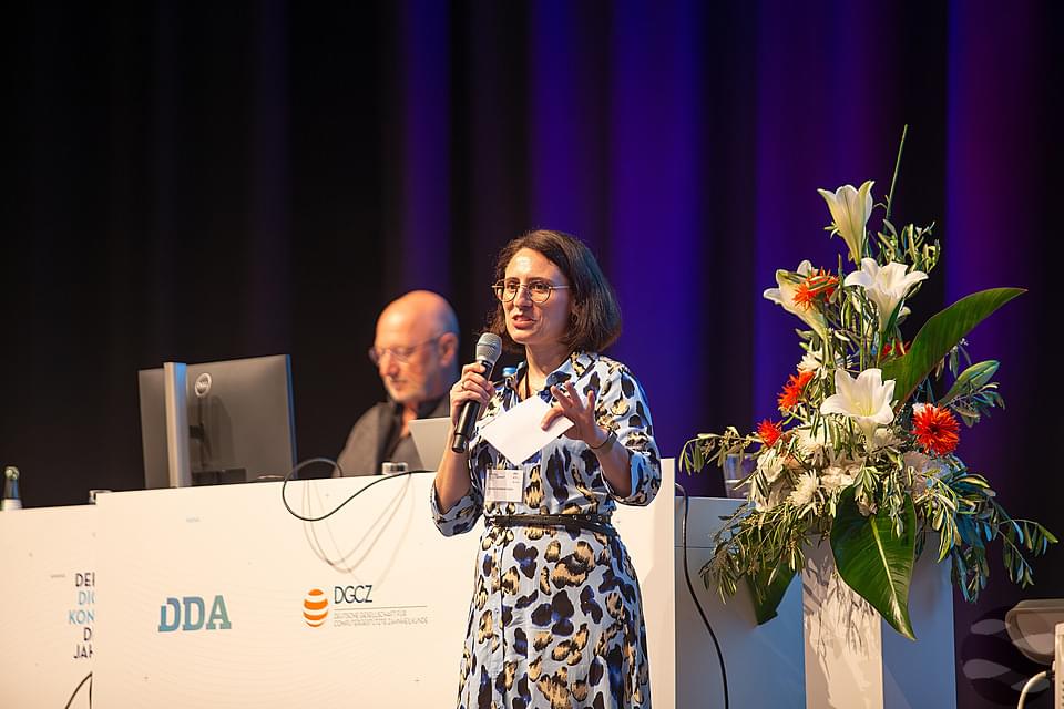 Dr. Sonnerschein, Preisträgerin des Praxispreises der AG DDM 