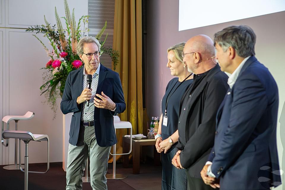 Prof. Dr. Dr. Albert Mehl, Träger des KLAUS WIEDHAHN AWARD 