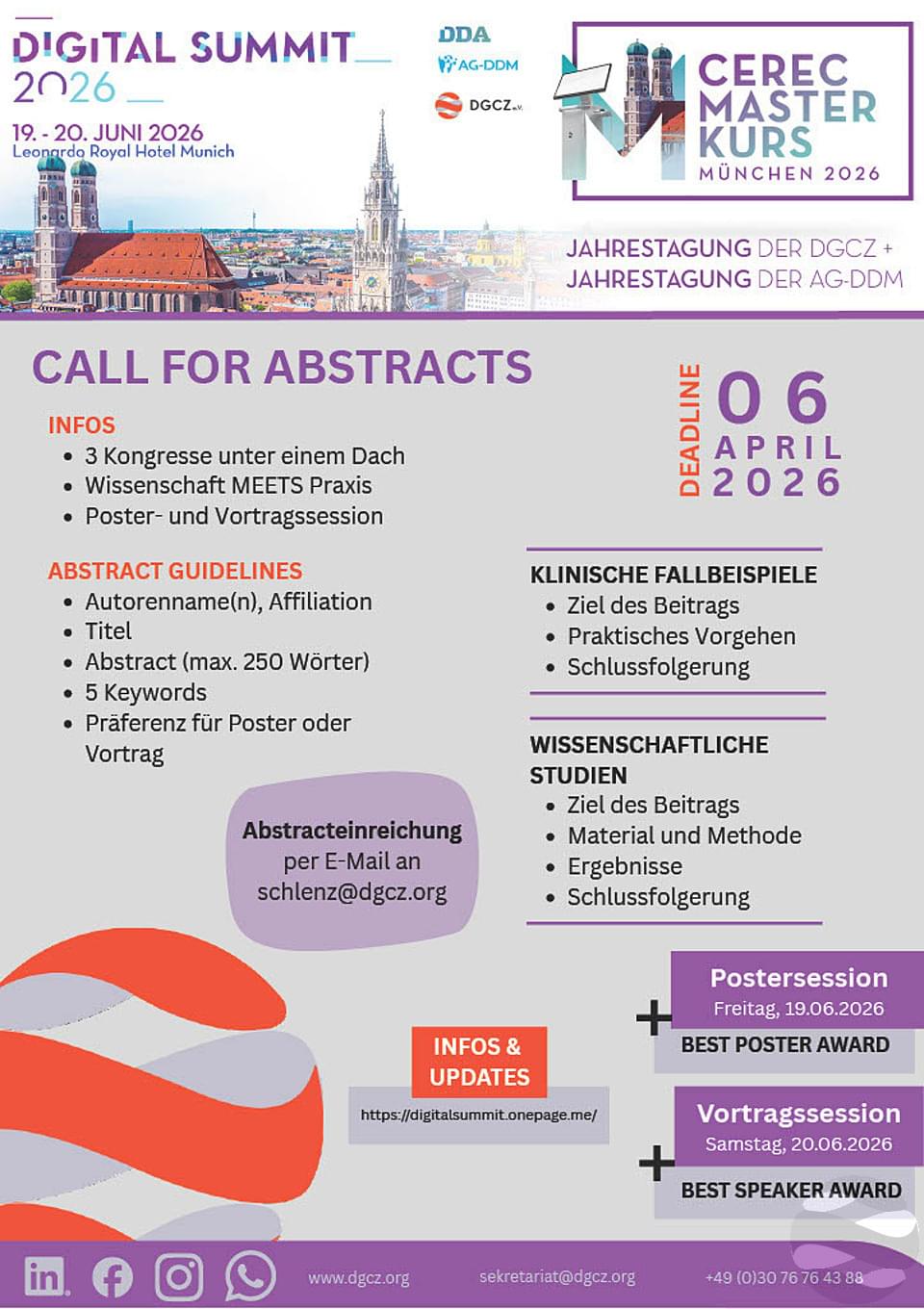 Call for Abstracts 2026 
